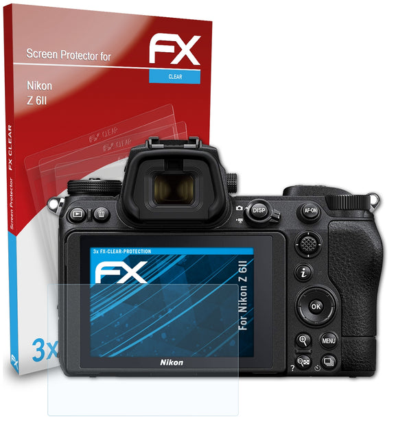 atFoliX FX-Clear Schutzfolie für Nikon Z 6II