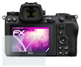 Glasfolie atFoliX kompatibel mit Nikon Z 6II, 9H Hybrid-Glass FX