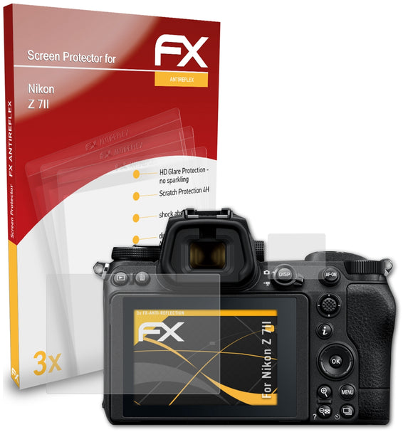 atFoliX FX-Antireflex Displayschutzfolie für Nikon Z 7II