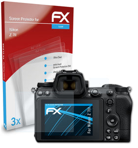 atFoliX FX-Clear Schutzfolie für Nikon Z 7II