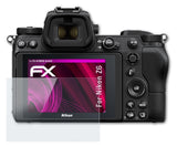 Glasfolie atFoliX kompatibel mit Nikon Z6, 9H Hybrid-Glass FX