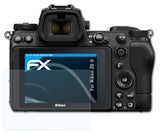 Schutzfolie atFoliX kompatibel mit Nikon Z6 II, ultraklare FX (3X)