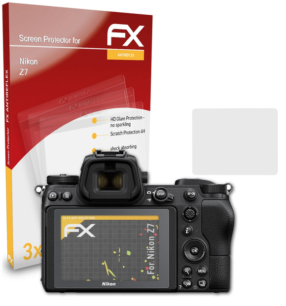 atFoliX FX-Antireflex Displayschutzfolie für Nikon Z7