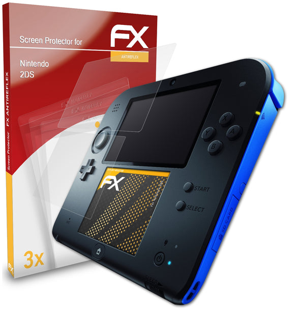 atFoliX FX-Antireflex Displayschutzfolie für Nintendo 2DS