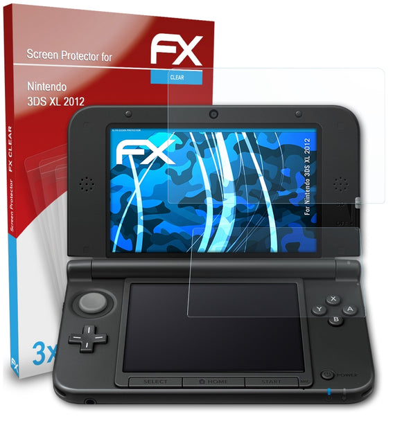 atFoliX FX-Clear Schutzfolie für Nintendo 3DS XL (2012)