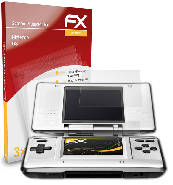 atFoliX FX-Antireflex Displayschutzfolie für Nintendo DS