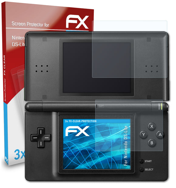 atFoliX FX-Clear Schutzfolie für Nintendo DS-Lite