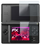 Glasfolie atFoliX kompatibel mit Nintendo DS-Lite, 9H Hybrid-Glass FX (1er Set)