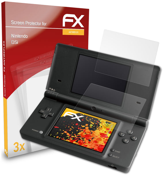 atFoliX FX-Antireflex Displayschutzfolie für Nintendo DSi
