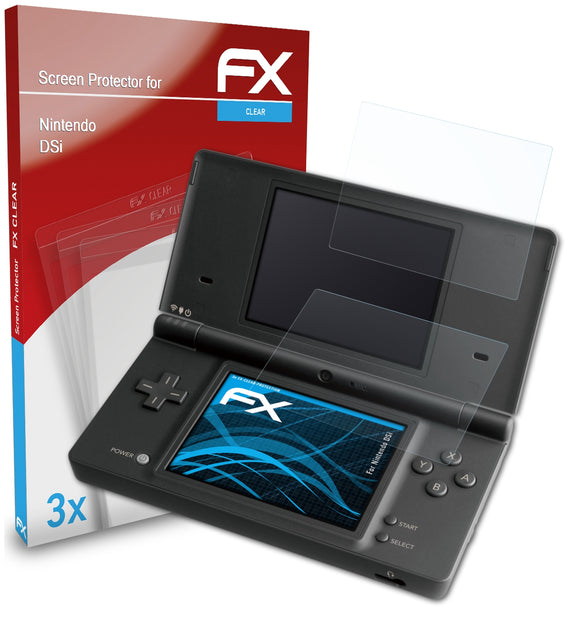 atFoliX FX-Clear Schutzfolie für Nintendo DSi