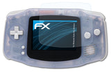 Schutzfolie atFoliX kompatibel mit Nintendo Game Boy Advance, ultraklare FX (3X)
