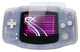 Glasfolie atFoliX kompatibel mit Nintendo Game Boy Advance, 9H Hybrid-Glass FX