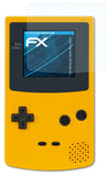 Schutzfolie atFoliX kompatibel mit Nintendo Game Boy Color, ultraklare FX (3X)