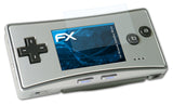 Schutzfolie atFoliX kompatibel mit Nintendo GameBoy Micro, ultraklare FX (3X)