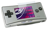 Glasfolie atFoliX kompatibel mit Nintendo GameBoy Micro, 9H Hybrid-Glass FX