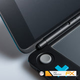 Panzerfolie atFoliX kompatibel mit Nintendo New 2DS XL, entspiegelnde und stoßdämpfende FX (3er Set)