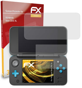atFoliX FX-Antireflex Displayschutzfolie für Nintendo New 2DS XL