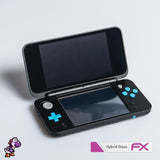 Glasfolie atFoliX kompatibel mit Nintendo New 2DS XL, 9H Hybrid-Glass FX (1er Set)
