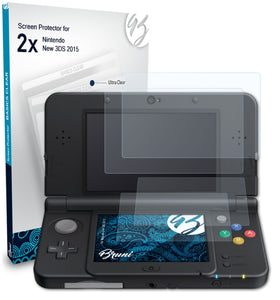 Bruni Basics-Clear Displayschutzfolie für Nintendo New 3DS (2015)
