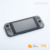 Panzerfolie atFoliX kompatibel mit Nintendo Switch, entspiegelnde und stoßdämpfende FX (3X)