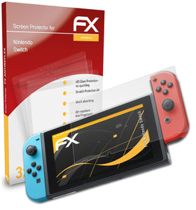 atFoliX FX-Antireflex Displayschutzfolie für Nintendo Switch