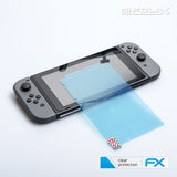 Schutzfolie atFoliX kompatibel mit Nintendo Switch, ultraklare FX (3X)