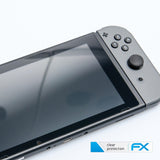 Schutzfolie atFoliX kompatibel mit Nintendo Switch, ultraklare FX (3X)