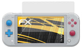 Panzerfolie atFoliX kompatibel mit Nintendo Switch Lite, entspiegelnde und stoßdämpfende FX (3X)