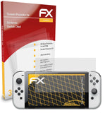 atFoliX FX-Antireflex Displayschutzfolie für Nintendo Switch Oled