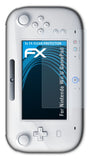 Schutzfolie atFoliX kompatibel mit Nintendo Wii U GamePad, ultraklare FX (3X)