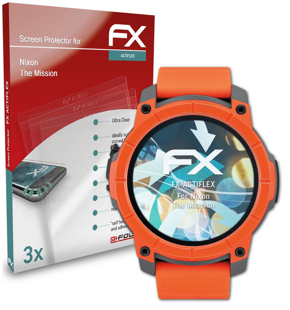 atFoliX FX-ActiFleX Displayschutzfolie für Nixon The Mission