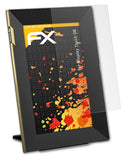 Panzerfolie atFoliX kompatibel mit Nixplay Touch 08, entspiegelnde und stoßdämpfende FX