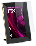 Glasfolie atFoliX kompatibel mit Nixplay Touch 08, 9H Hybrid-Glass FX