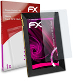 atFoliX FX-Hybrid-Glass Panzerglasfolie für Nixplay Touch 10 (10.1 Inch)