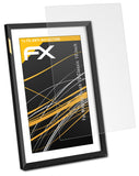 Panzerfolie atFoliX kompatibel mit Nixplay Touch 10 Classic 10 Inch, entspiegelnde und stoßdämpfende FX
