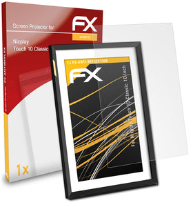 atFoliX FX-Antireflex Displayschutzfolie für Nixplay Touch 10 Classic (10 Inch)