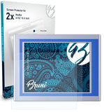 Bruni Basics-Clear Displayschutzfolie für Nodka A102 (10.4 Inch)