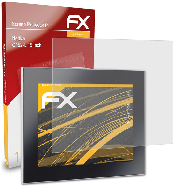 atFoliX FX-Antireflex Displayschutzfolie für Nodka C152-L (15 Inch)