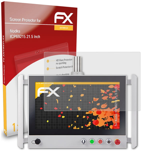 atFoliX FX-Antireflex Displayschutzfolie für Nodka ICP69215 (21.5 Inch)