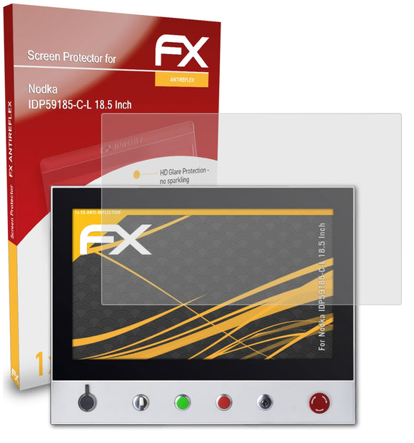 atFoliX FX-Antireflex Displayschutzfolie für Nodka IDP59185-C-L (18.5 Inch)
