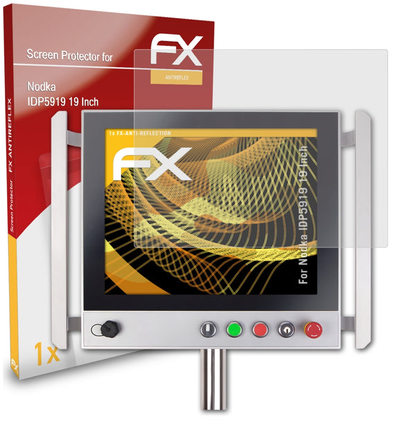 atFoliX FX-Antireflex Displayschutzfolie für Nodka IDP5919 (19 Inch)