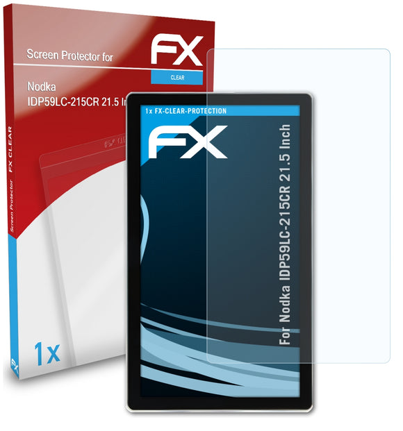 atFoliX FX-Clear Schutzfolie für Nodka IDP59LC-215CR (21.5 Inch)
