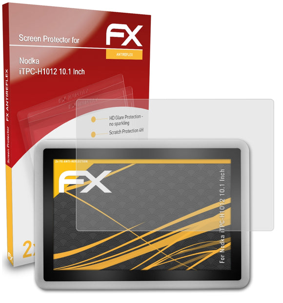 atFoliX FX-Antireflex Displayschutzfolie für Nodka iTPC-H1012 (10.1 Inch)