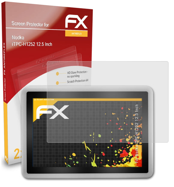 atFoliX FX-Antireflex Displayschutzfolie für Nodka iTPC-H1252 (12.5 Inch)