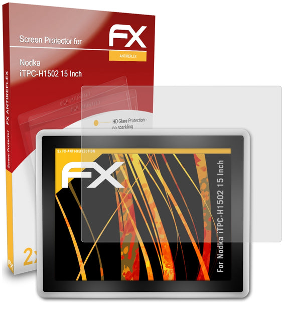 atFoliX FX-Antireflex Displayschutzfolie für Nodka iTPC-H1502 (15 Inch)