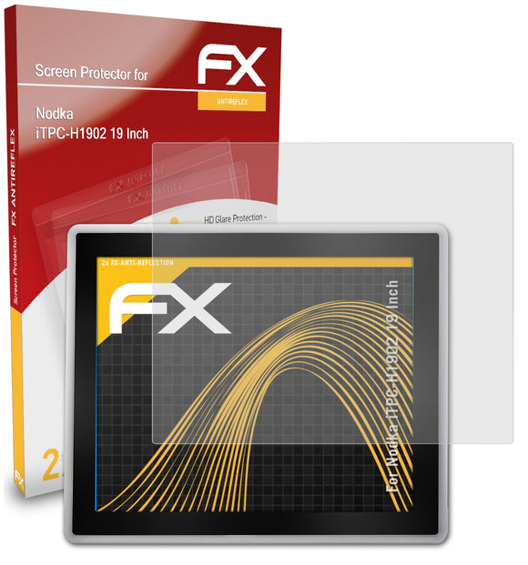 atFoliX FX-Antireflex Displayschutzfolie für Nodka iTPC-H1902 (19 Inch)