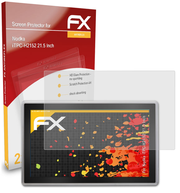 atFoliX FX-Antireflex Displayschutzfolie für Nodka iTPC-H2152 (21.5 Inch)