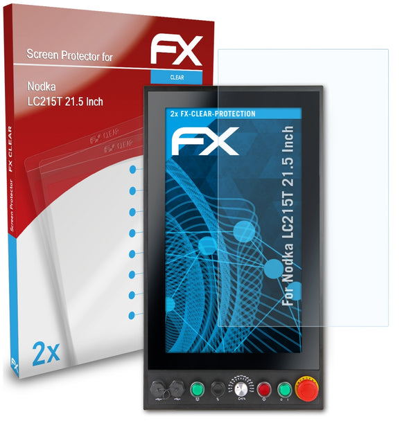atFoliX FX-Clear Schutzfolie für Nodka LC215T (21.5 Inch)
