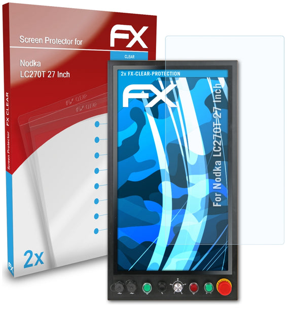 atFoliX FX-Clear Schutzfolie für Nodka LC270T (27 Inch)