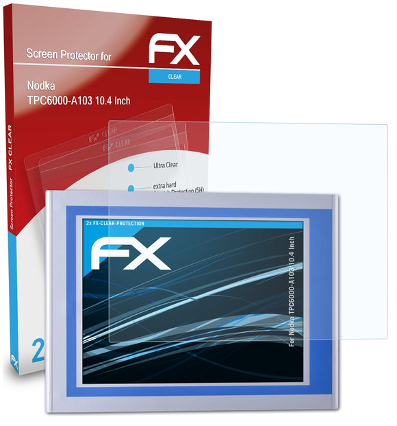 atFoliX FX-Clear Schutzfolie für Nodka TPC6000-A103 (10.4 Inch)